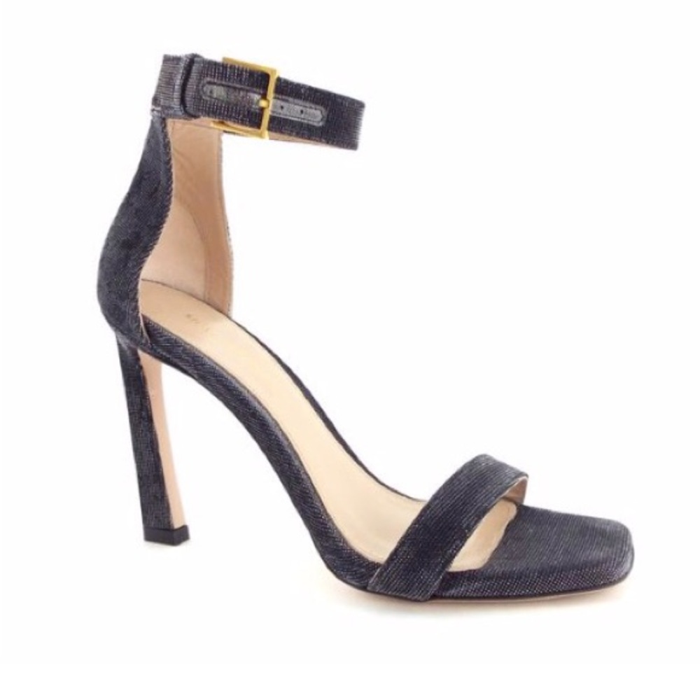 Stuart weitzman ankle strap heel sandals